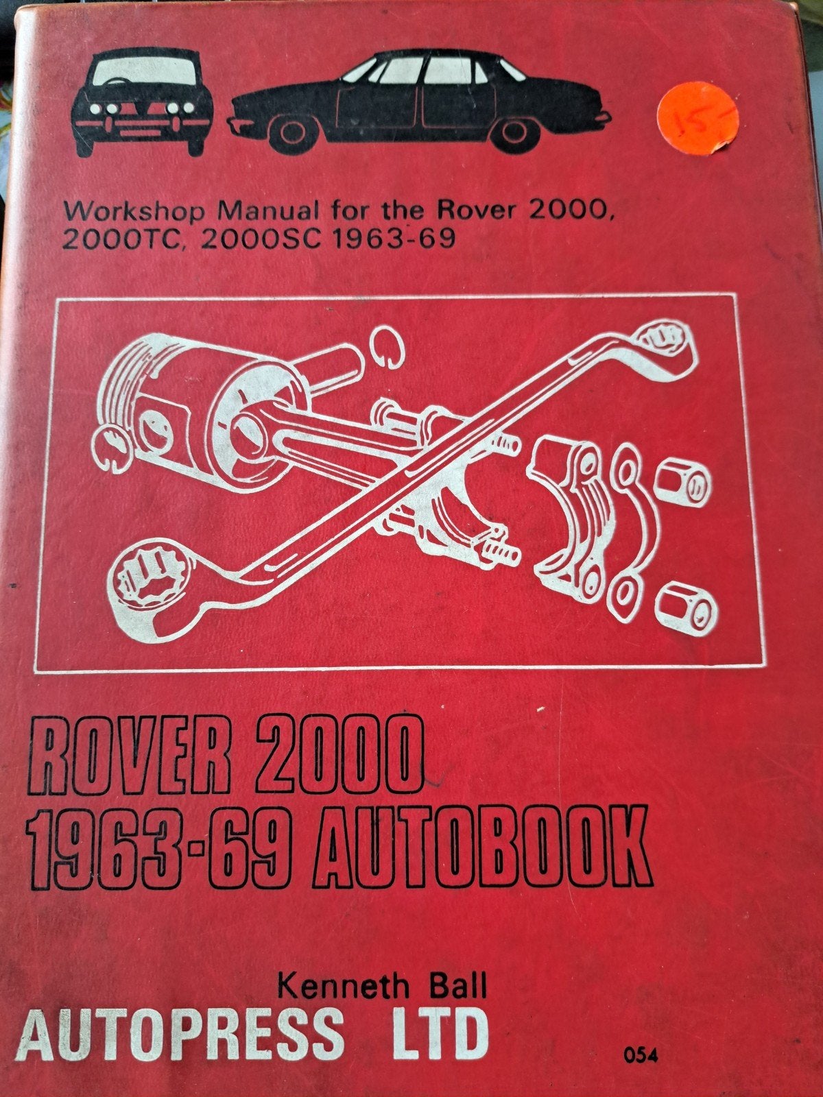 Rover 2000, manual.1963_1969., Ophalen of Verzenden