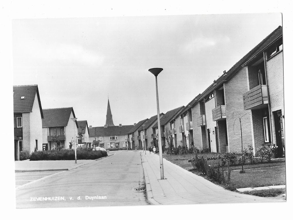 Zevenhuizen, v.d.  Duinlaan, Verzamelen, Ophalen of Verzenden, 1960 tot 1980, Ongelopen, Zuid-Holland