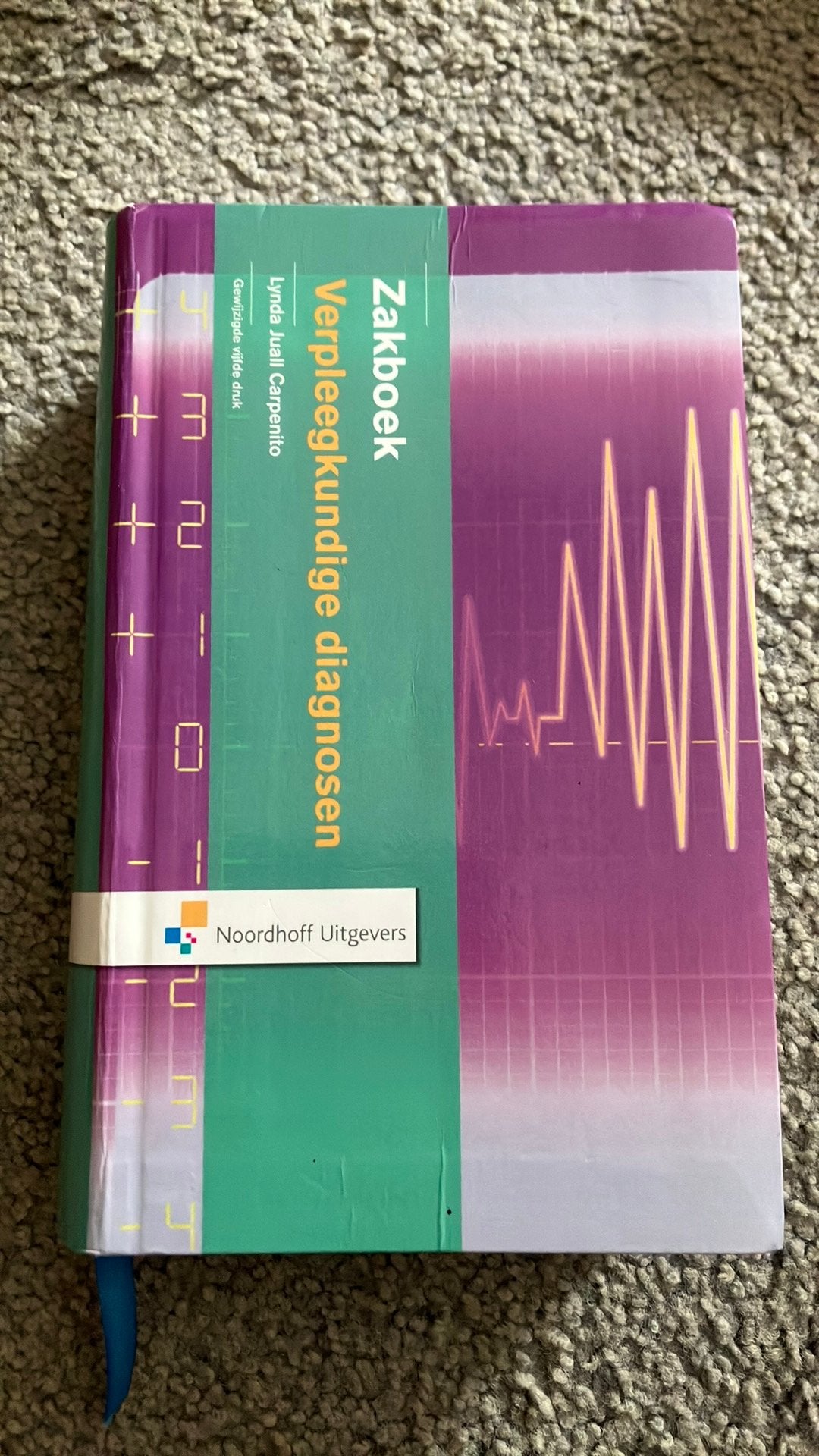 Lynda Juall Carpenito - Zakboek Verpleegkundige diagnosen, Ophalen of Verzenden, Zo goed als nieuw, Lynda Juall Carpenito