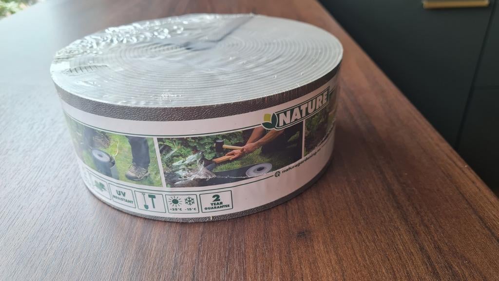 Twee Natu Garden Borderrol - UV-bestendig en 100% gerecycled, Kunststof, 100 tot 200 cm, Nieuw, Ophalen of Verzenden