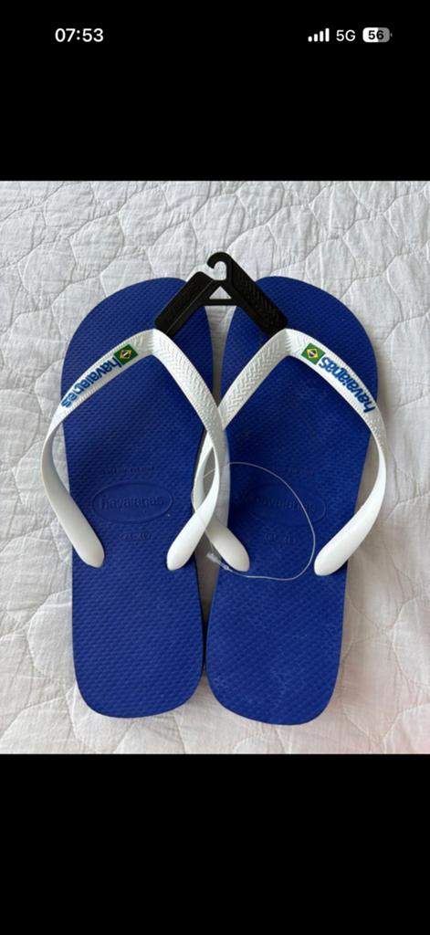 Havaianas slippers., Slippers, Blauw, Nieuw, Ophalen of Verzenden