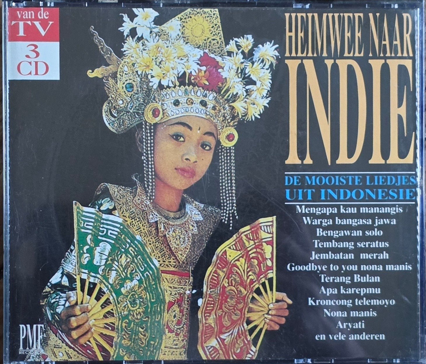 Heimwee Naar Indie - De Mooiste Liedjes Uit Indonesië (3 CD), Cd's en Dvd's, Boxset, Traditioneel en Volksmuziek, Ophalen of Verzenden