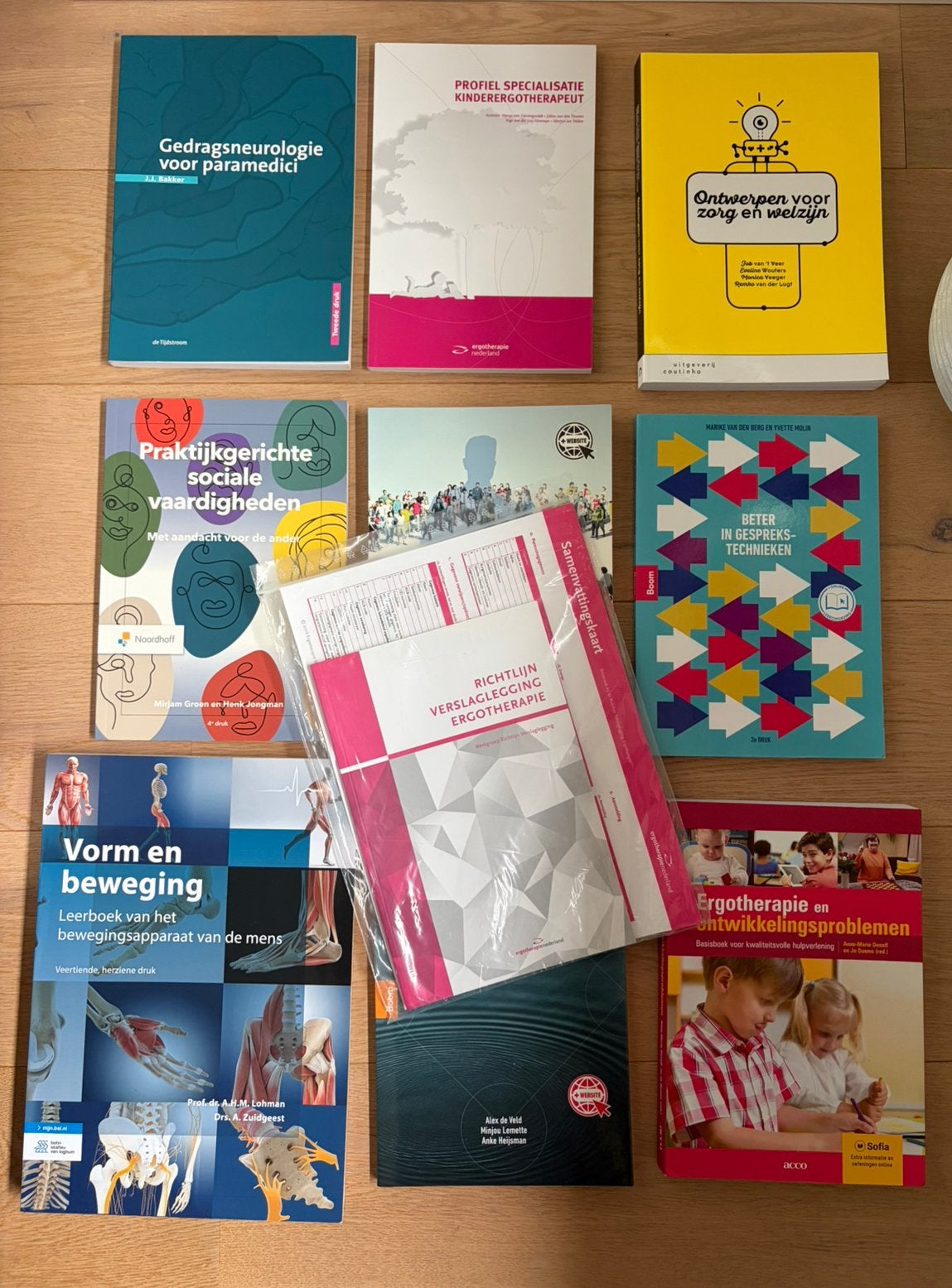 Ergotherapie studieboeken HBO, Ophalen of Verzenden, Zo goed als nieuw, Voorbeeldboek