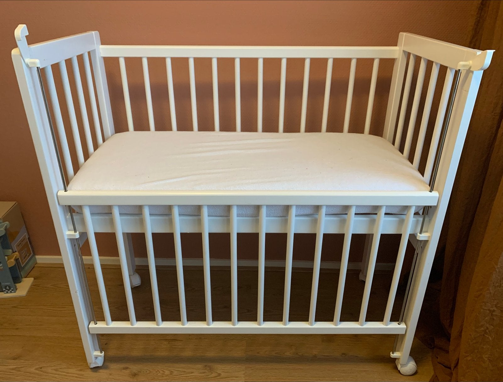 Petit Amelie co-sleeper met Aerosleep matras en nog meer!, Kinderen en Baby's, Ophalen, Gebruikt, Ledikant