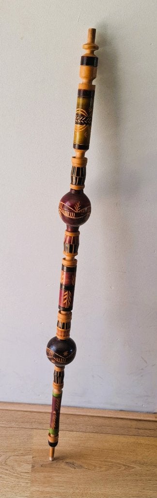 Larp Shamaan / Druid staf 92 cm, Ophalen, Onbekend, Zo goed als nieuw, Accessoires