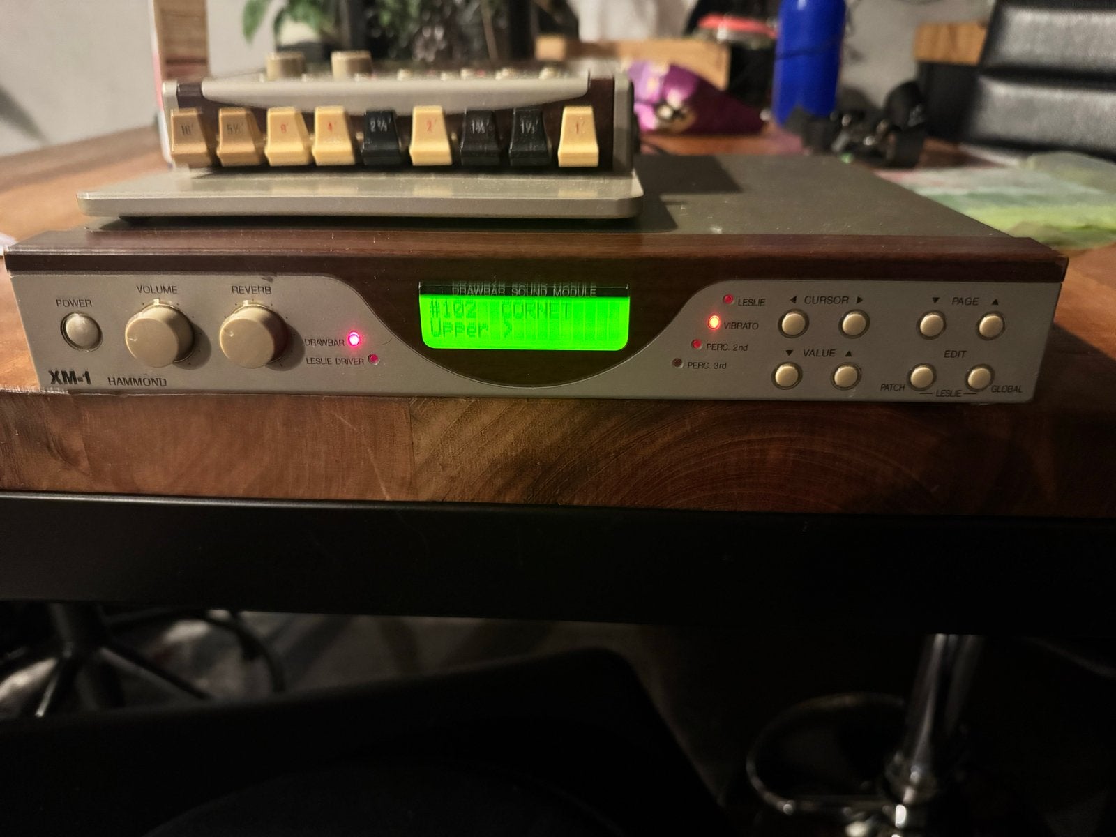 Hammond XM-1 Drawbar Module met XMC-1 Controller, Muziek en Instrumenten, Soundmodules, Gebruikt, Overige merken, Ophalen