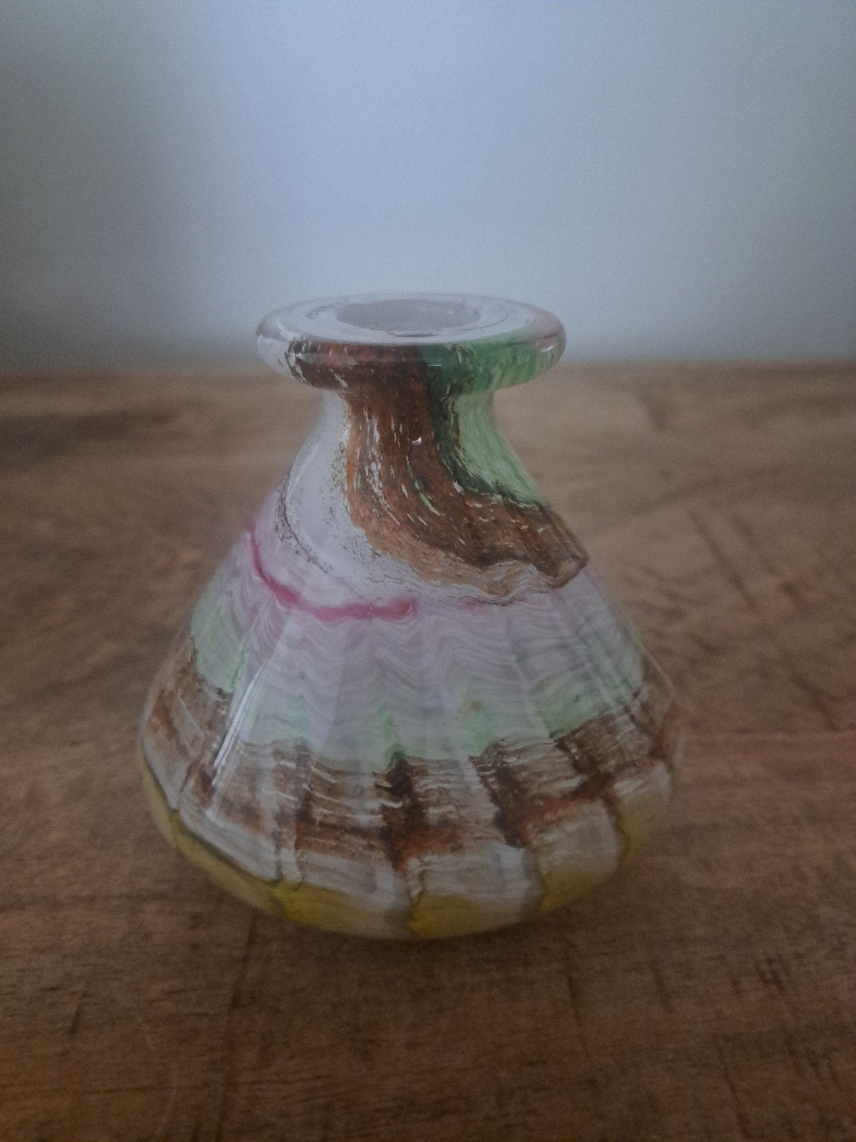 Art glass design vaas Malta, Ophalen of Verzenden