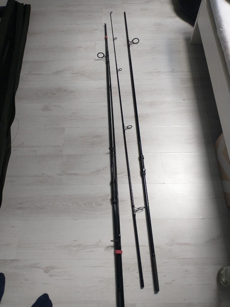Anaconda Magist 50 13ft 3.5lb Hengels + Double Protector Cas, Ophalen of Verzenden, Zo goed als nieuw, Complete set