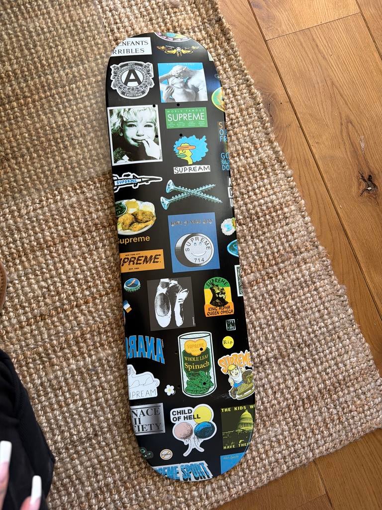 Supreme Skateboard Deck Sticker Collectie, Sport en Fitness, Skateboarden, Ophalen of Verzenden, Zo goed als nieuw, Skateboard