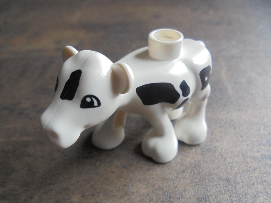 Lego Duplo Animal Cow Baby Calf Walking (zie foto's) 2, Ophalen of Verzenden, Gebruikt, Losse stenen, Duplo