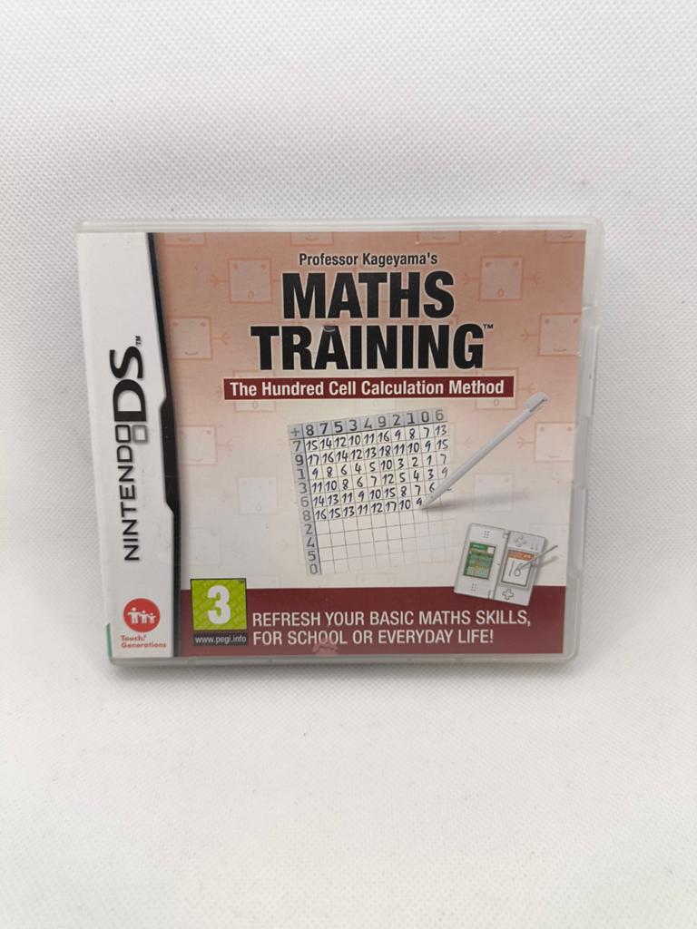 Maths training Nintendo ds game, Puzzel en Educatief, 1 speler, Ophalen of Verzenden, Zo goed als nieuw
