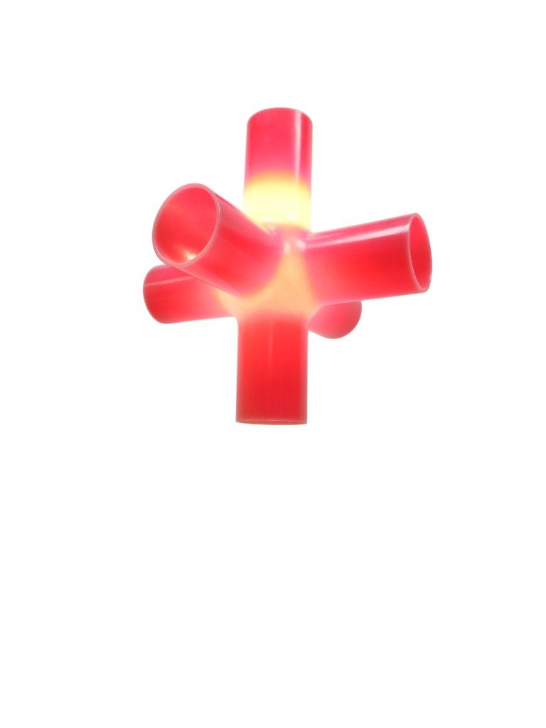 Crosslight hanglamp van Jan Melis en Ben Oostrum, Kunststof, Gebruikt, Rijksstraatweg 37 Wilp, 55concept.nl@gmail.com