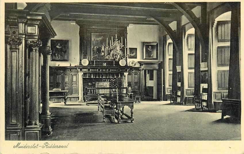 300-148-047 Muiden Muiderslot, Verzamelen, Verzenden, Voor 1920, Noord-Holland