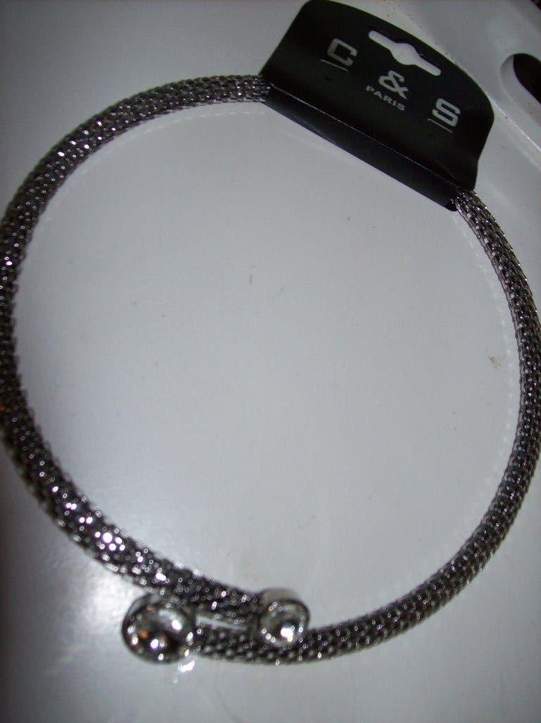 Ketting Zilvertint Mooi fraai model Fraaie Kristal, Sieraden, Tassen en Uiterlijk, Kettingen, Verzenden, Nieuw, Steen of Mineraal