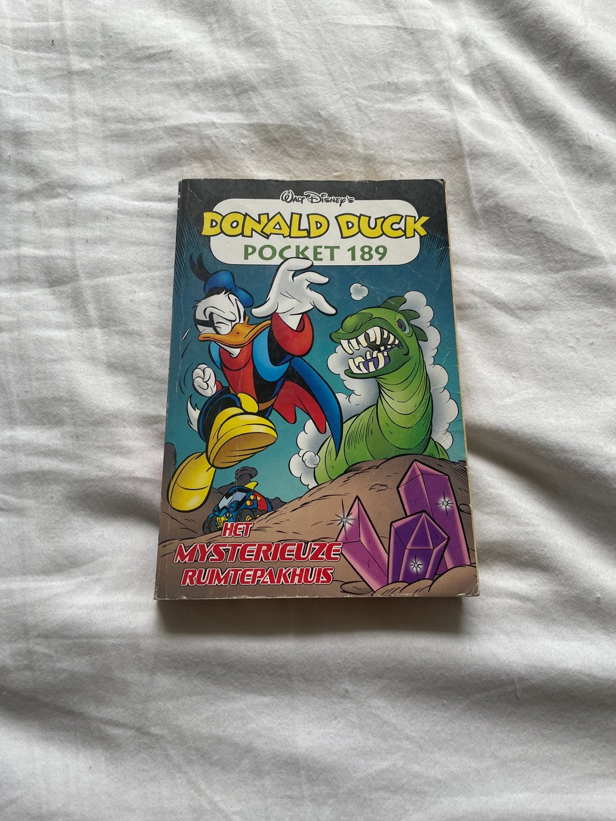 Donald Duck Pocket 189: Het Mysterieuze Ruimtepak, Eén stripboek, Ophalen, Gelezen
