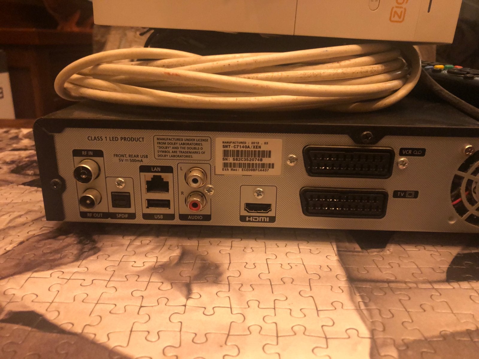 Samsung SMT-C7146A/XEN Decoder met HDMI en SCART, Audio, Tv en Foto, Decoders en Harddiskrecorders, Ophalen of Verzenden, Gebruikt