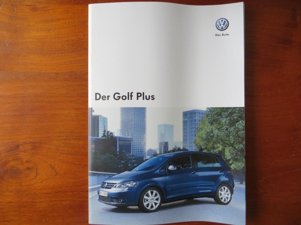 Volkswagen Golf Plus (okt. 2007) met bijlage, Boeken, Ophalen of Verzenden, Nieuw, Volkswagen