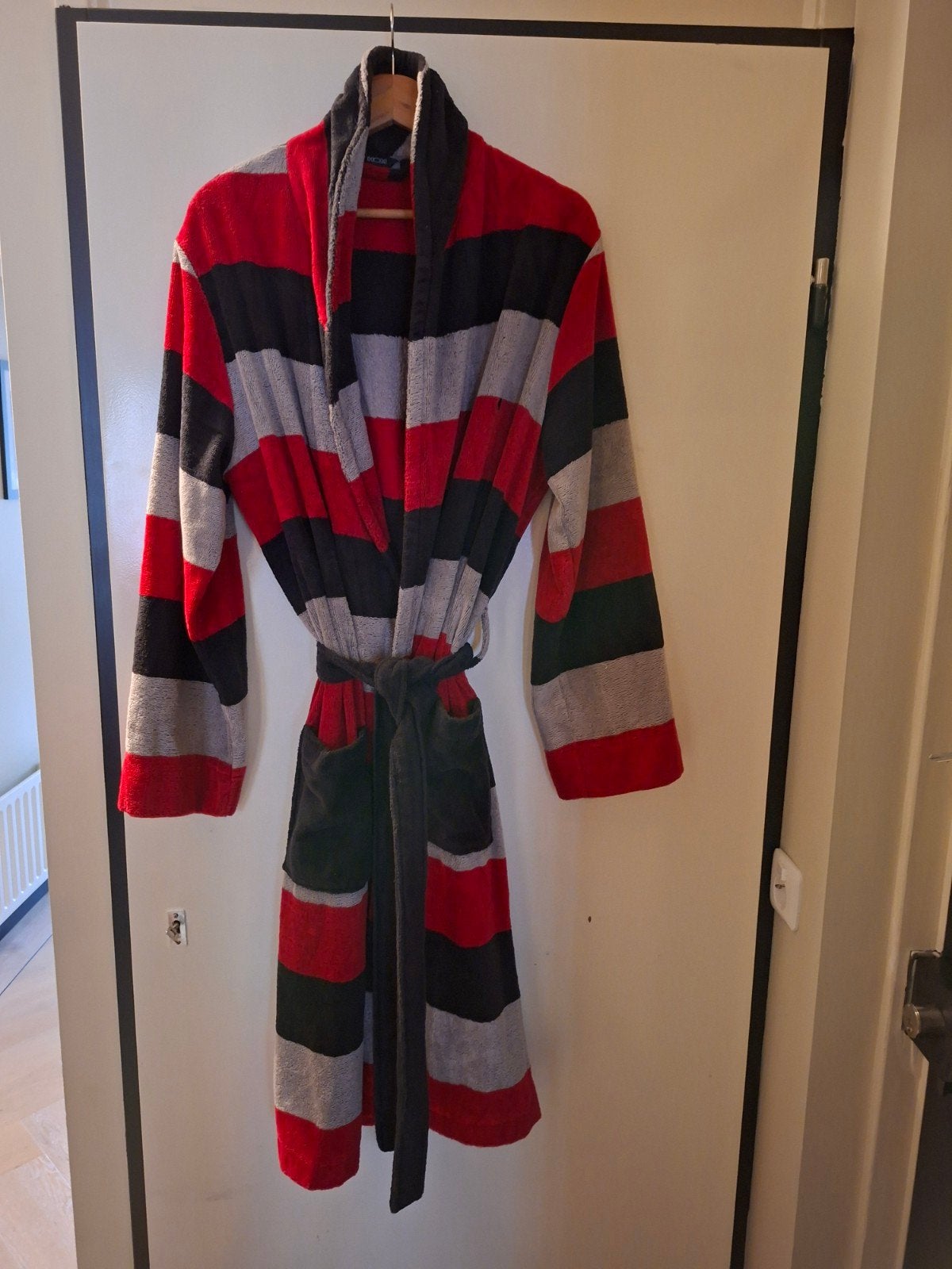 HOM Badjas Maat M - Luxe Dikke Badstof Badjas, Ophalen of Verzenden, Zo goed als nieuw, HOM