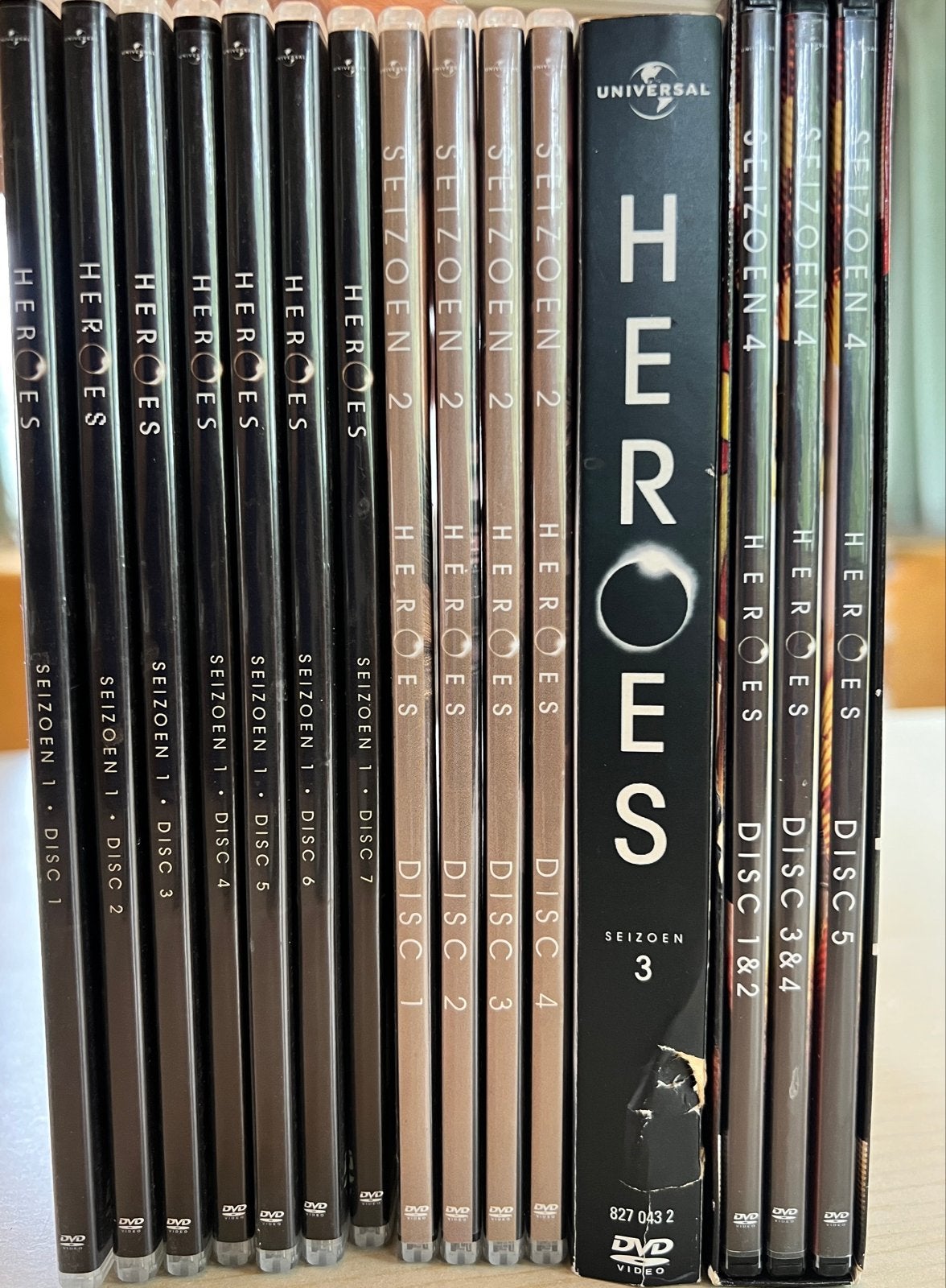 Heroes - De Complete DVD Serie (Seizoen 1-4) + Bonus, Nederlands, Science Fiction en Fantasy, Ophalen of Verzenden, Vanaf 12 jaar