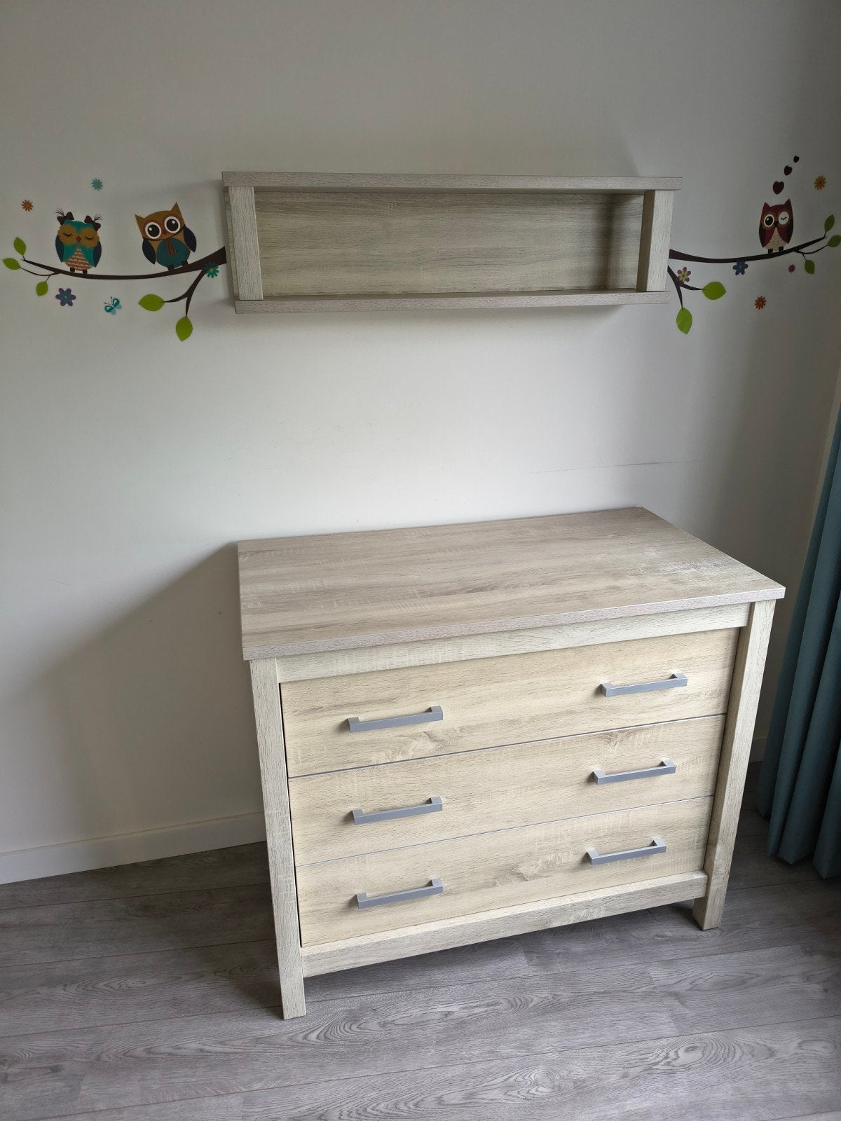 Complete TWF babykamer set: Ledikant, Commode en Kast, Ophalen, Gebruikt, Jongetje of Meisje