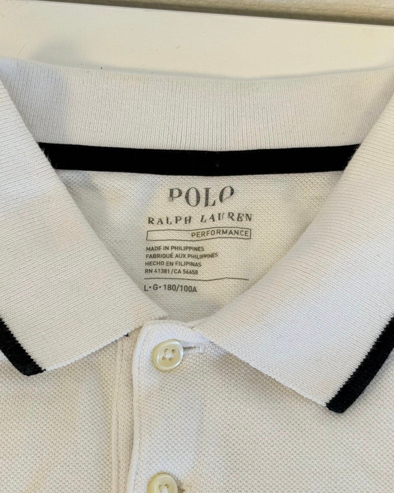 Polo Ralph Lauren Stadium 1992 Javelin Polo L zeldzaam nieuw, Maat 52/54 (L), L, Wit, Nieuw