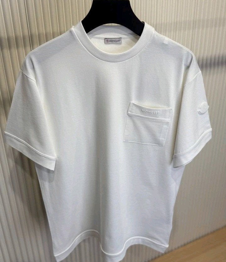 Moncler t-shirt Wit, Ophalen of Verzenden, Nieuw, Zwart