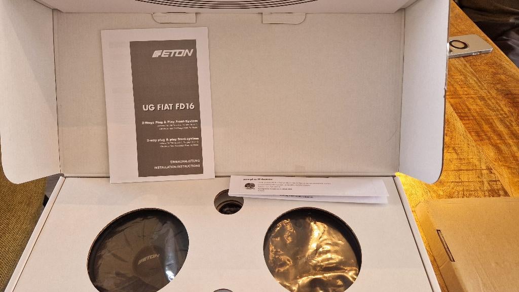 Fiat ducato componentensysteem, Ophalen