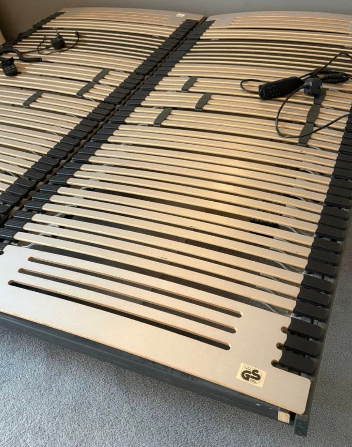 Trio-Tec elektrische 2 persoons bed 180X200, Verstelbaar, Tweepersoons, Ophalen of Verzenden, Zo goed als nieuw