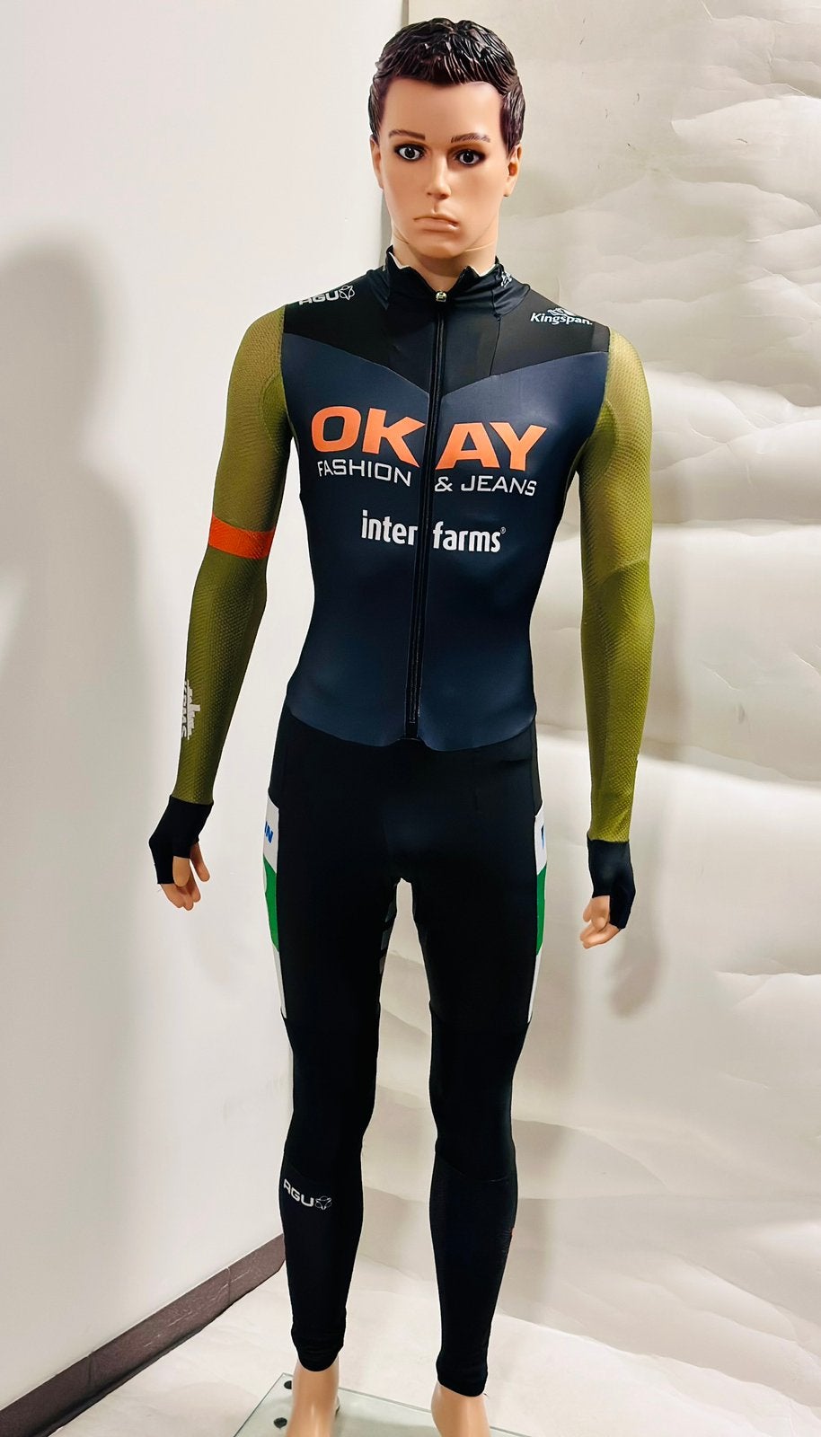 Schaatspak marathonpak rubber maat M Agu snelpak speedsuit, Ophalen of Verzenden, Zo goed als nieuw