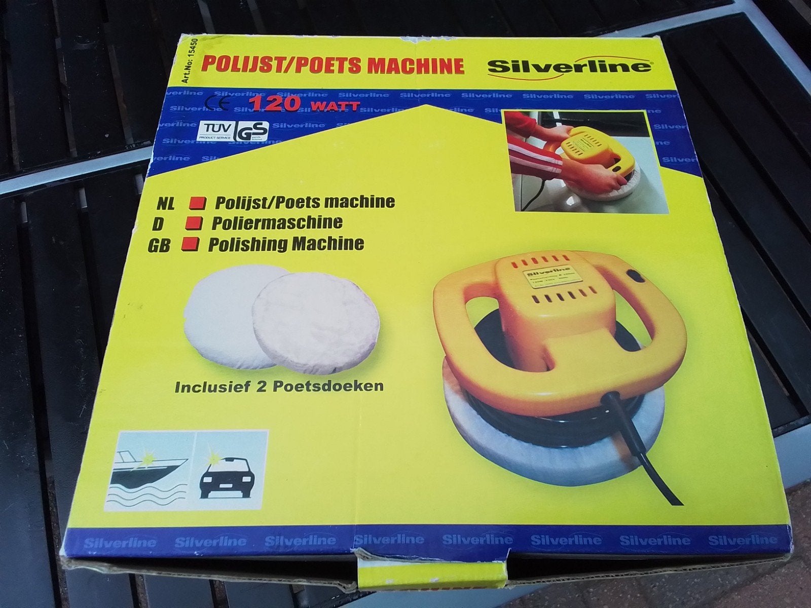 Goed werkende poetsmachine 25 euro.
Maar een paar keer gebru, Auto diversen, Ophalen