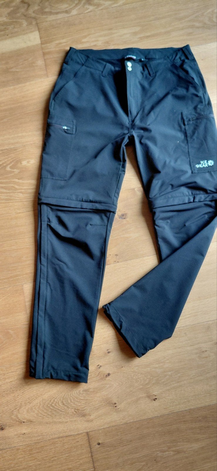 Te koop:  Icewaer afritsbroek / zwart / maat L / zgan, Ophalen of Verzenden, Zo goed als nieuw, Schoenen
