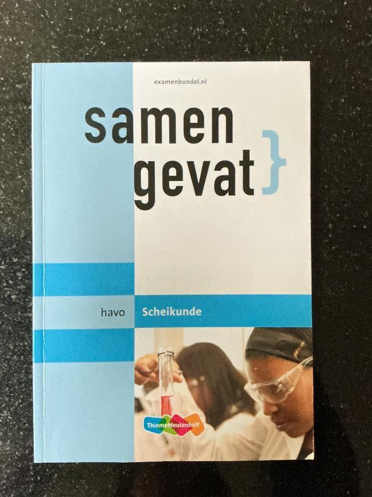 Samengevat havo scheikunde, Boeken, Schoolboeken, Ophalen, Zo goed als nieuw, HAVO, Scheikunde
