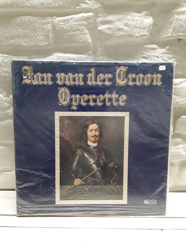Jan van der kroon operette, Overige typen, Ophalen of Verzenden, Zo goed als nieuw, 12 inch