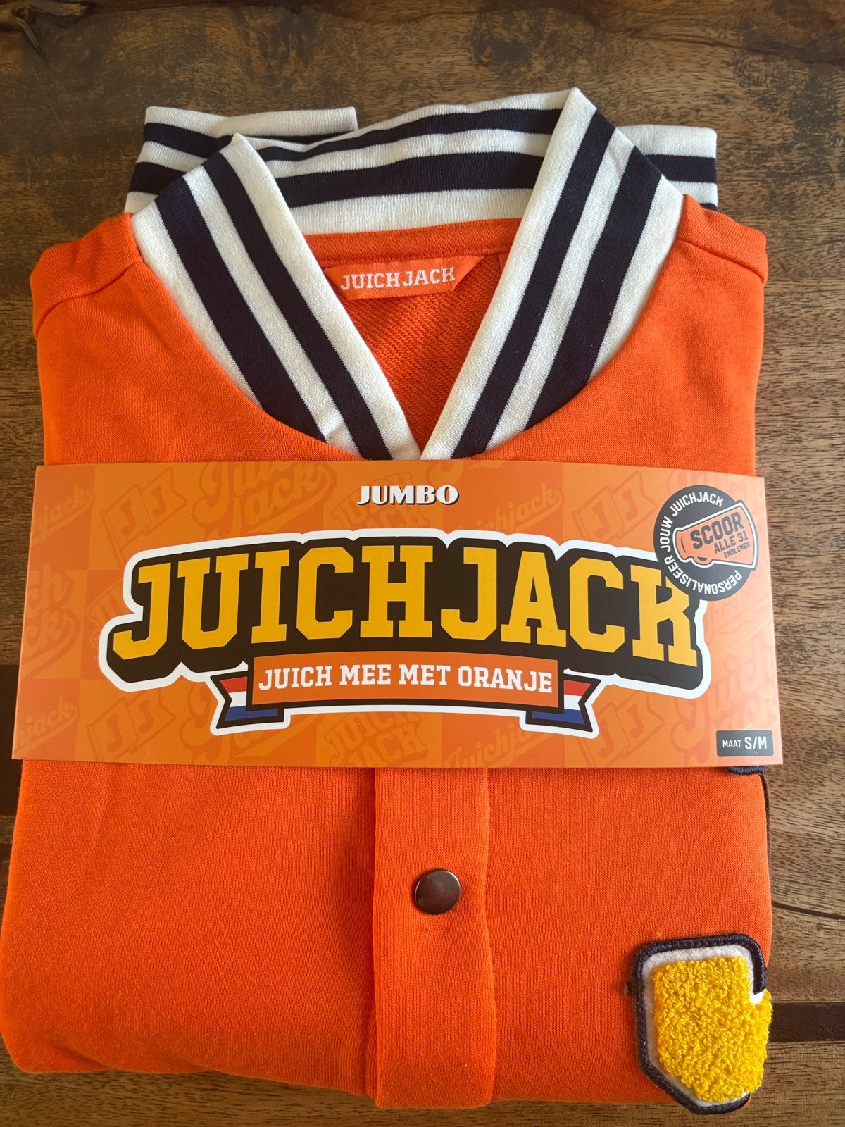 Jumbo Juichjack Holland Oranje Maat S/M Nieuw, Ophalen of Verzenden, Nieuw