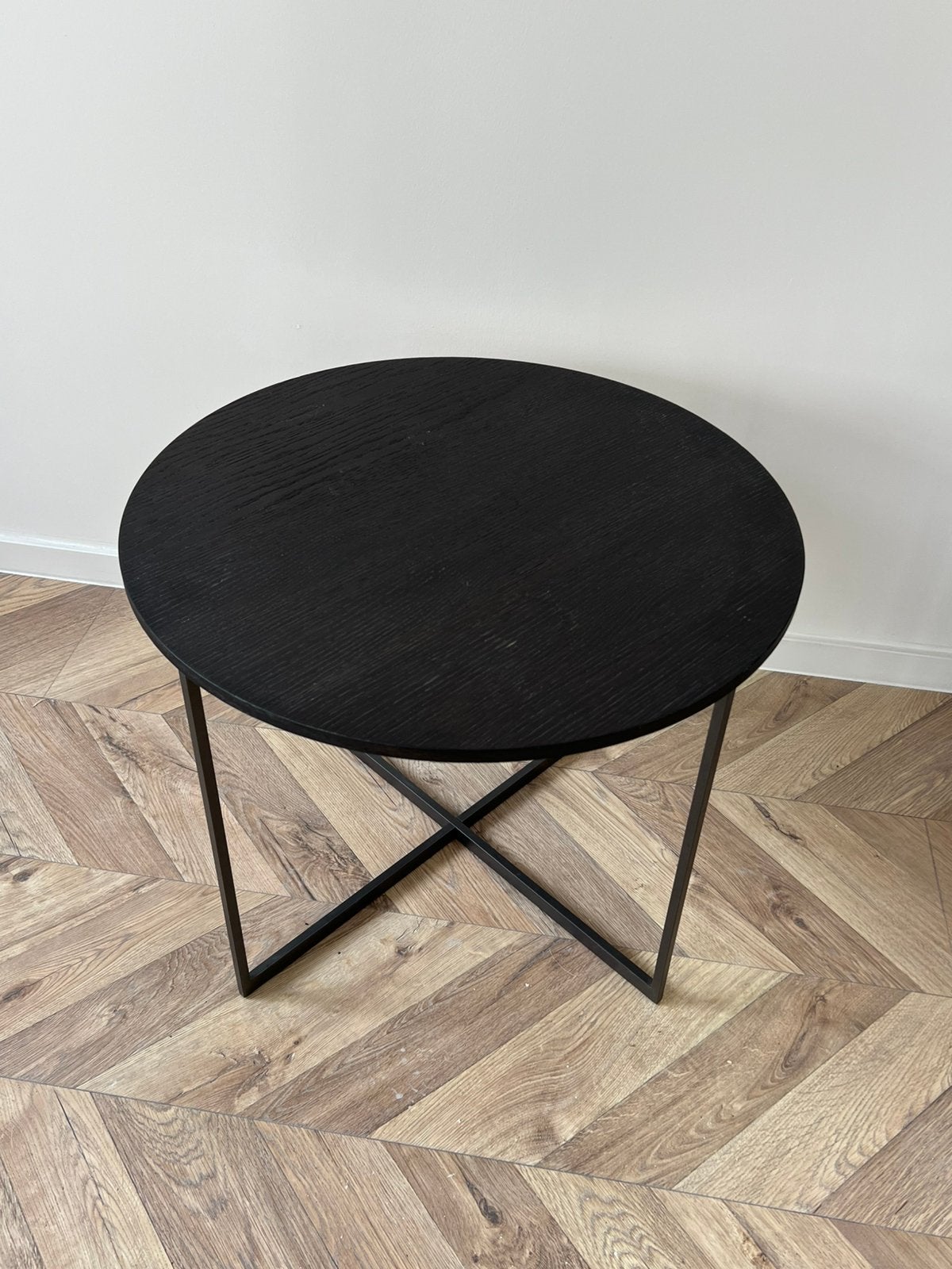 Salontafel rond, Minder dan 55 cm, Rond, Zo goed als nieuw, Ophalen