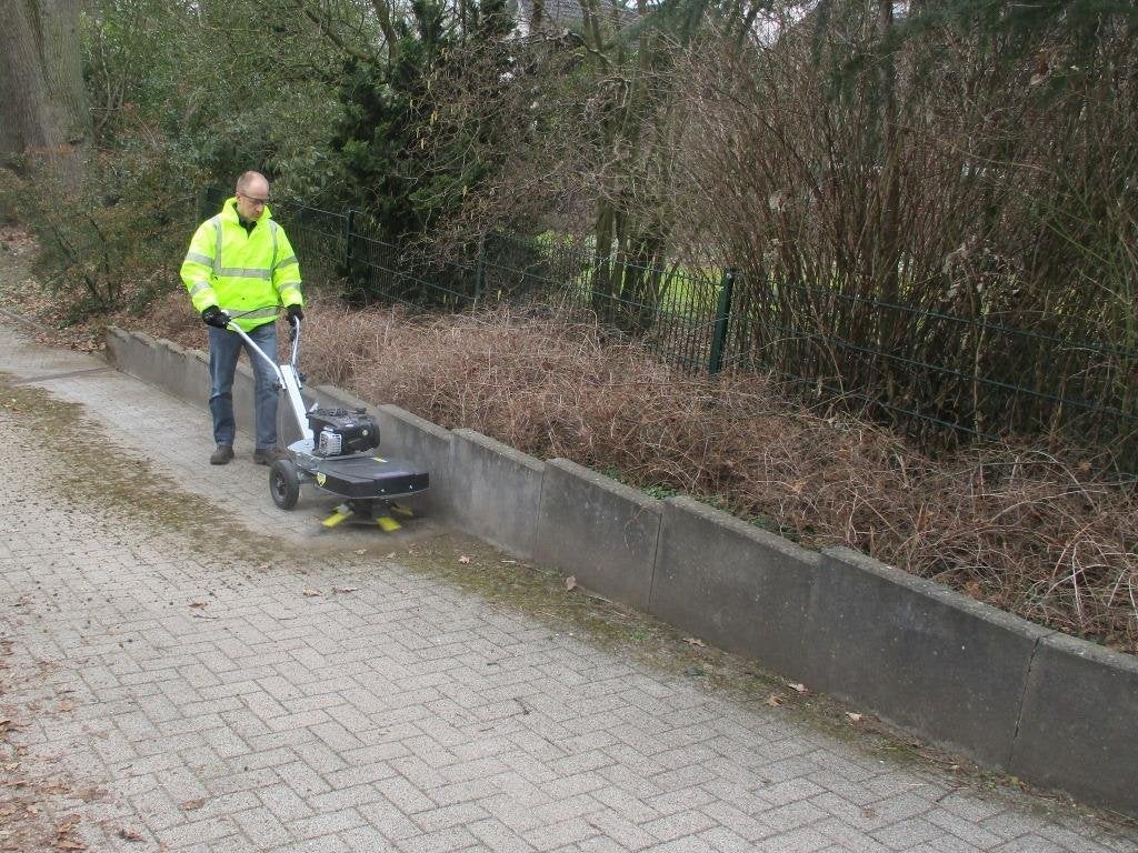ONKRUID BORSTELMACHINE HOME 55 KWERN, Tuin en Terras, Bosmaaiers, Ophalen of Verzenden, Nieuw, Benzine