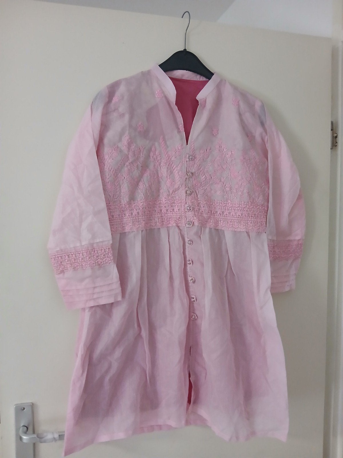 Roze Pakistaanse Kurta voor Meisjes - Maat 140/146, Overige typen, Meisje, Ophalen of Verzenden, Zo goed als nieuw