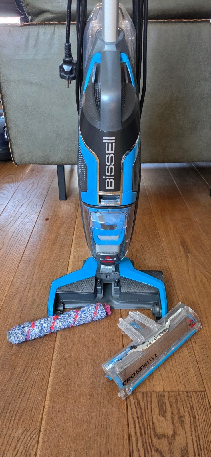 Bissell Crosswave Vloerreiniger - Gebruikt, Witgoed en Apparatuur, Ophalen, Overige merken, Gebruikt, Dweilfunctie