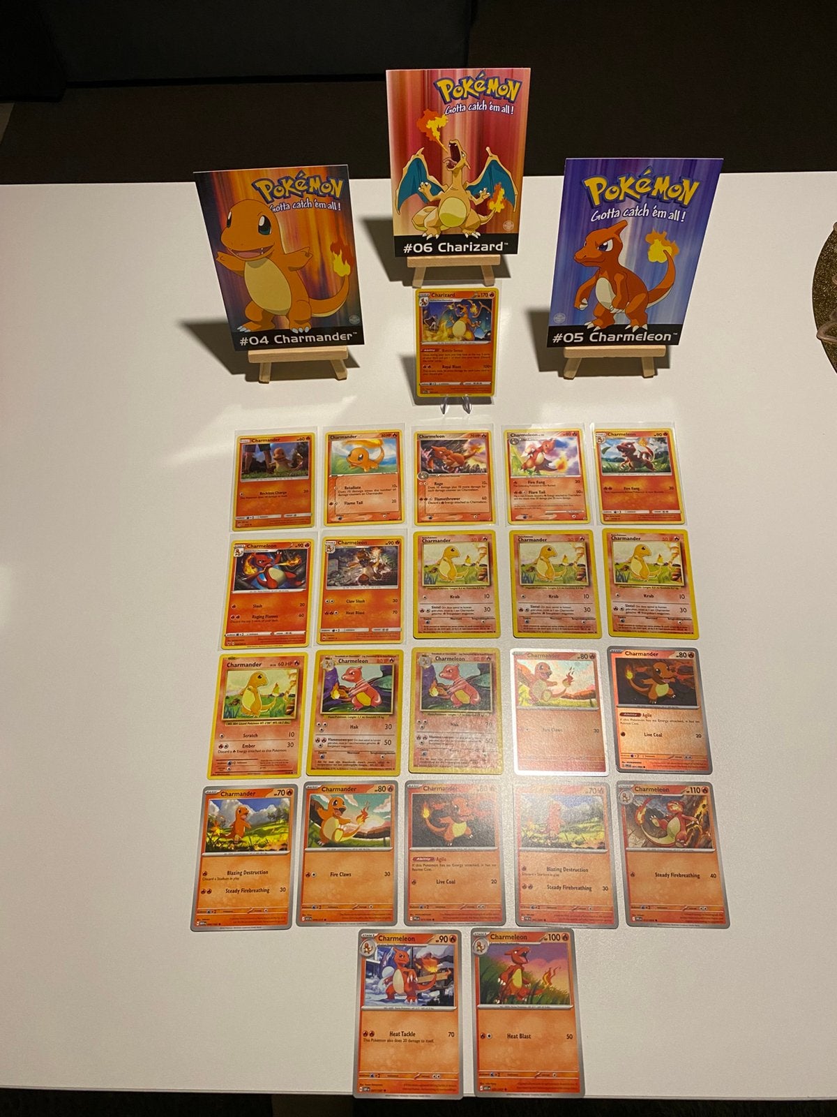 Charmander & Charmeleon & Charizard Collectie, Ophalen of Verzenden, Zo goed als nieuw