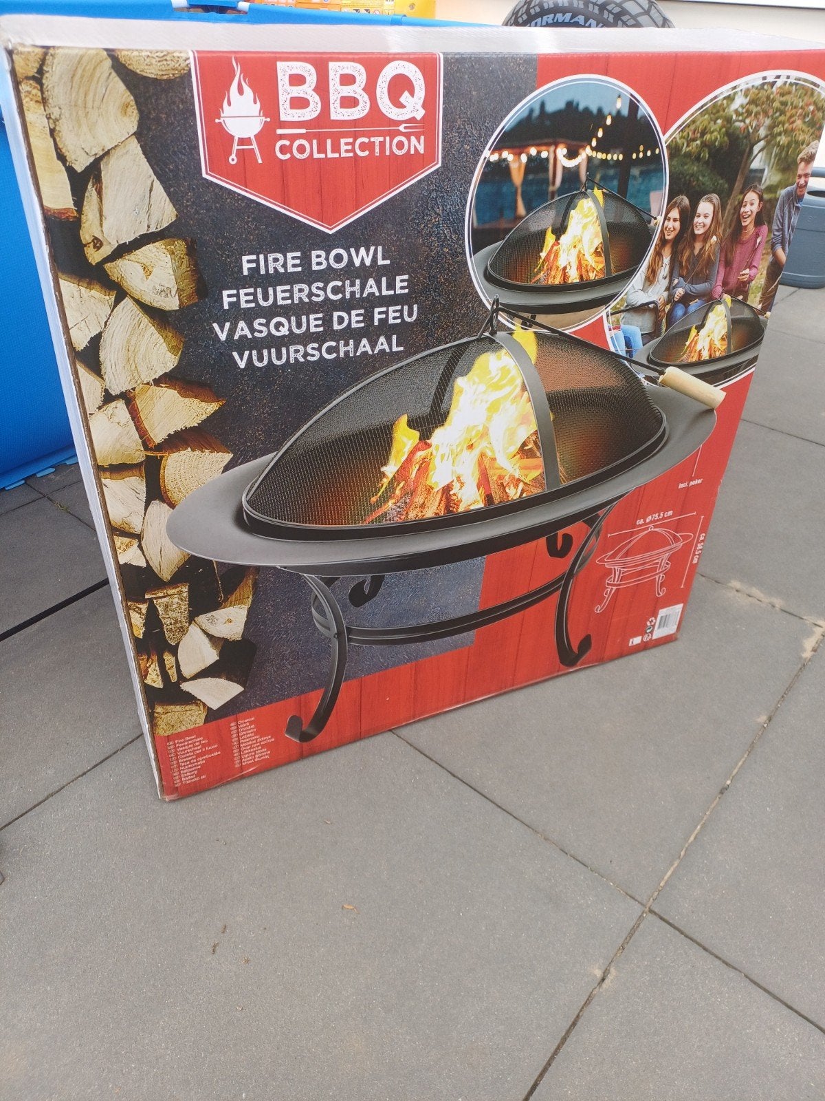 BBQ Collection Vuurkorf / Vuurschaal - Nieuw in doos, Ophalen, Nieuw, Vuurkorf