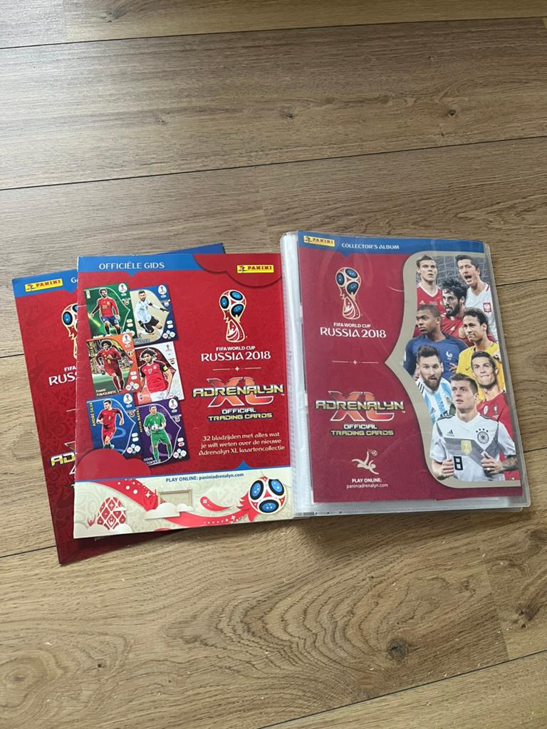 Panini world cup 2018 adrenalyn, Ophalen, Gebruikt, Buitenlandse clubs, Poster, Plaatje of Sticker