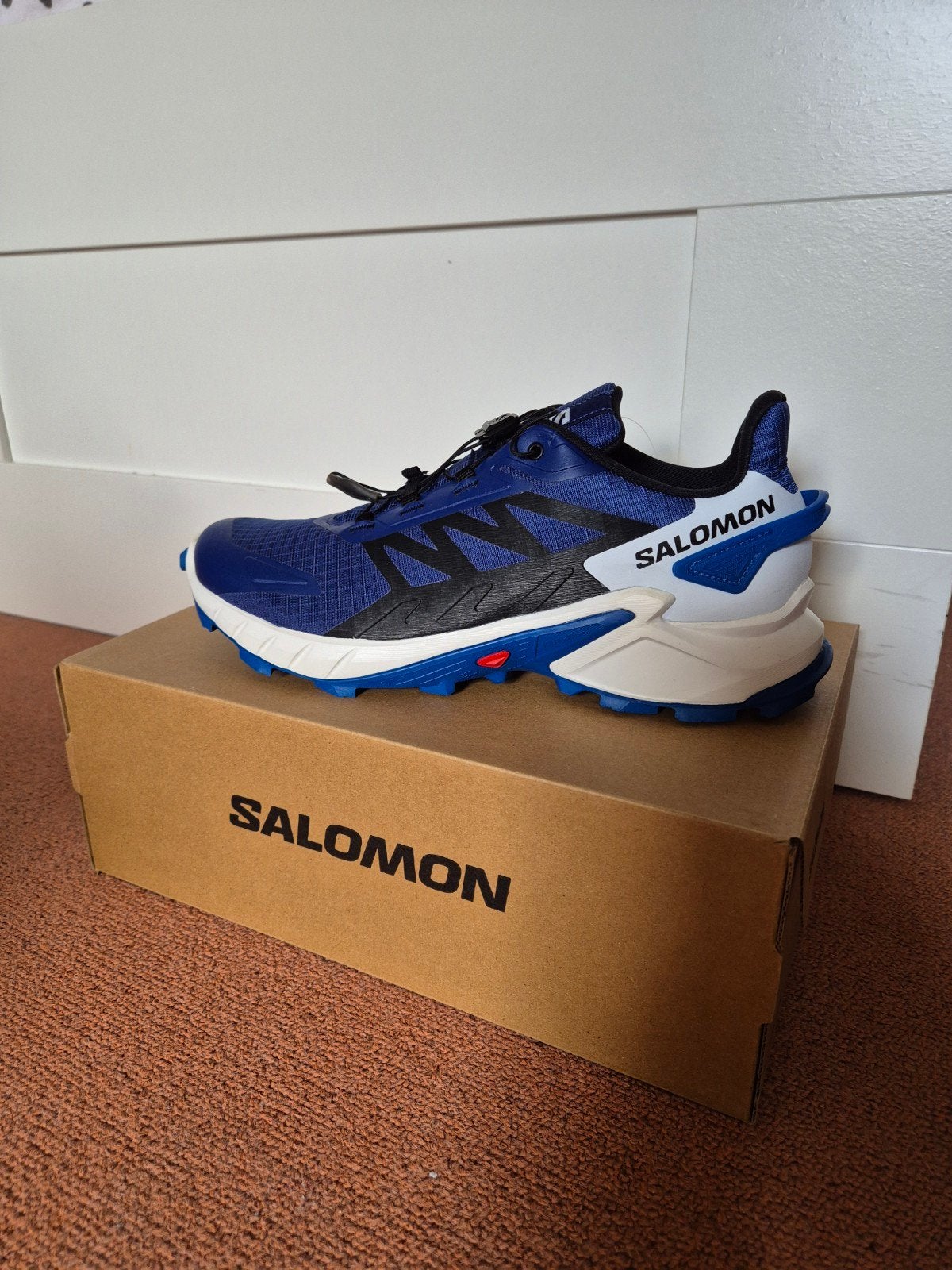 Salomon Supercross 4 Trailrunning Schoenen - Nieuw, Blauw, Nieuw, Ophalen of Verzenden, Sneakers of Gympen