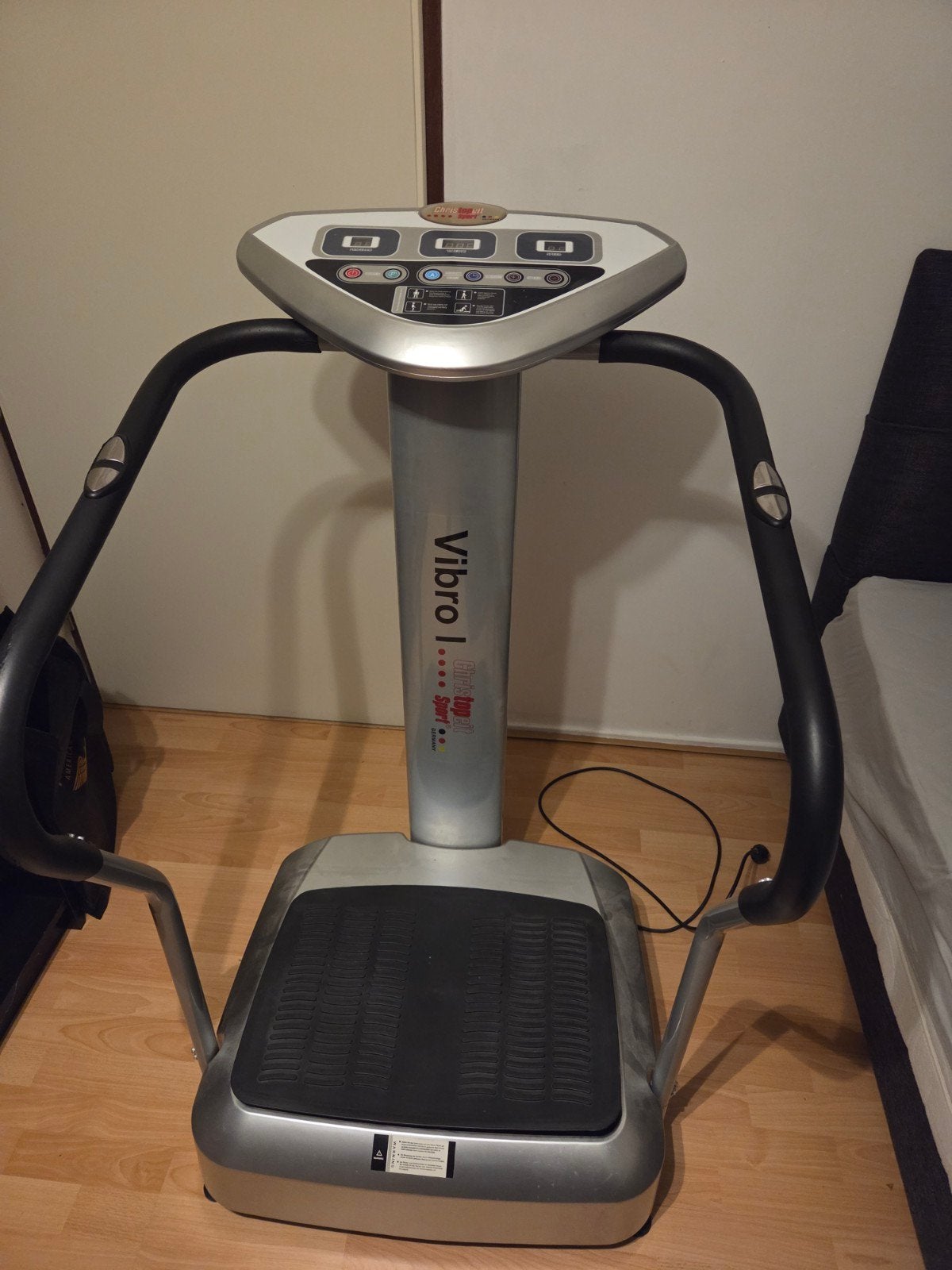 Christopeit trilplaat Vibro 5000 goedwerkend, Sport en Fitness, Ophalen, Trilplaat, Metaal, Buik