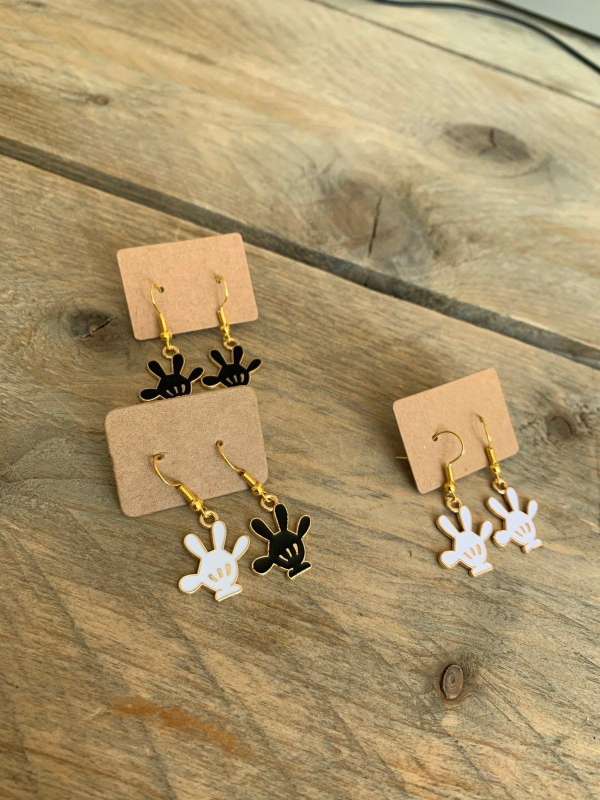 Mickey mouse, Overige materialen, Hangers, Wit, Nieuw