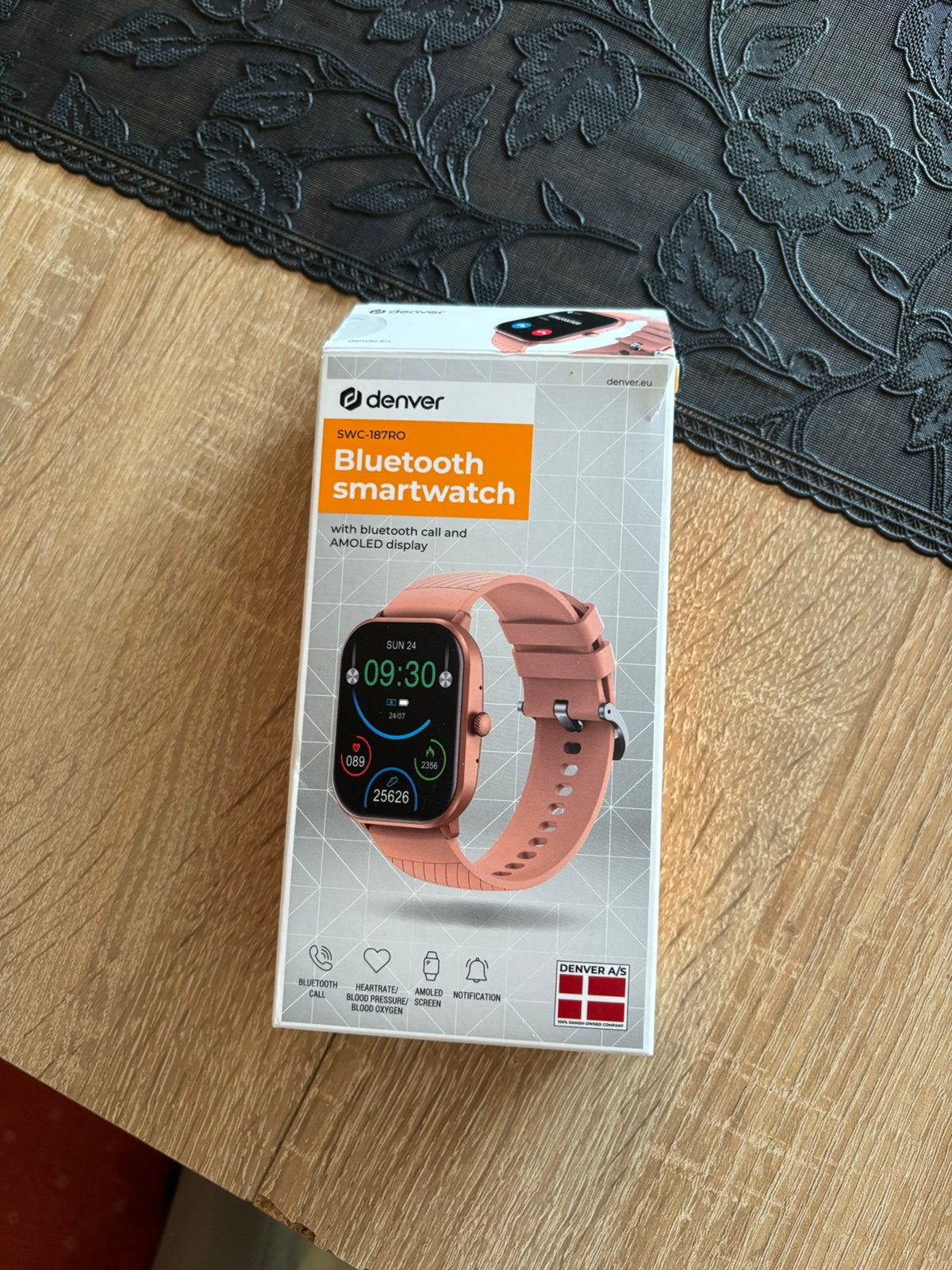 Smartwatch, Sieraden, Tassen en Uiterlijk, Sporthorloges, Ophalen, Nieuw, Roze, Android