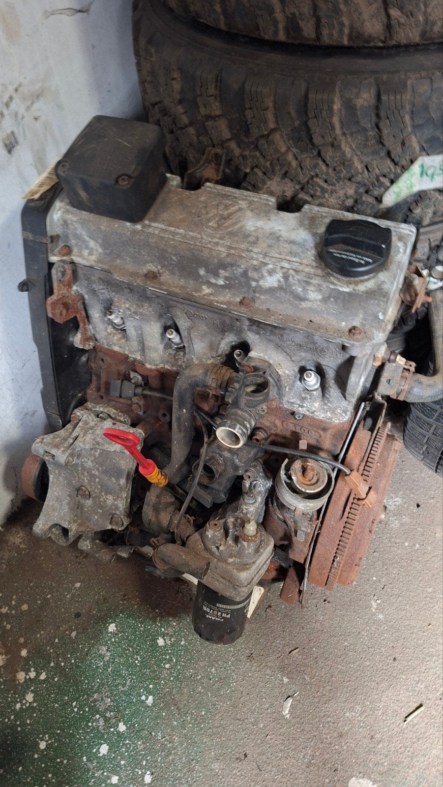 VW 2.0 8V golf 3 GTI MOTORBLOK type ADY, Ophalen, Volkswagen