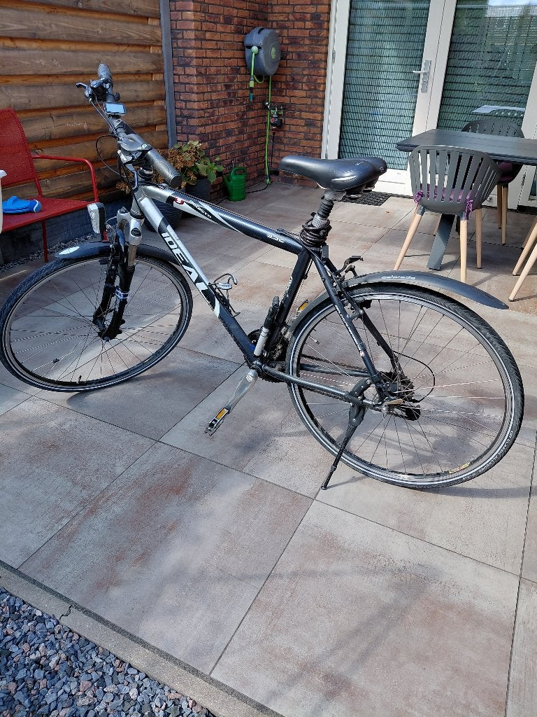 Fiets, Gebruikt, Velgrem, Versnellingen, 56 cm of meer
