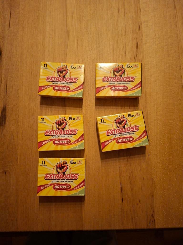 5 volle pakjes Extra Joss, Diversen, Ophalen of Verzenden