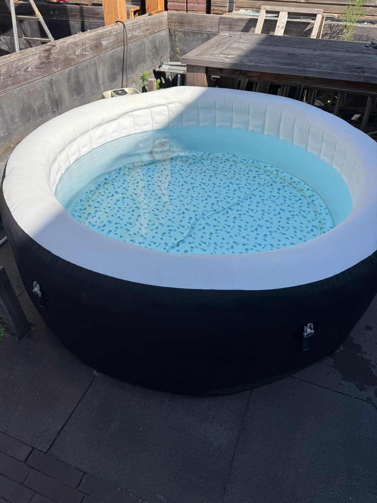 Oplaas jacuzzi, Ophalen, Gebruikt, Filter, Opblaasbaar