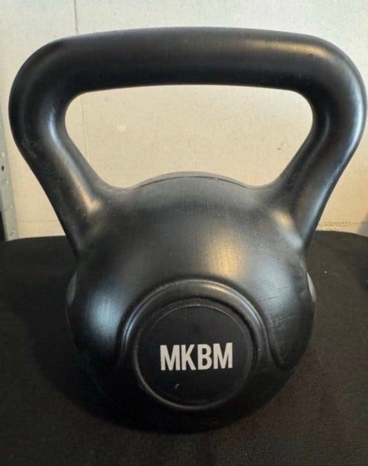 Zwarte Kettlebell MKBM 6 kilo, Ophalen, Gebruikt, Armen, Kettlebell